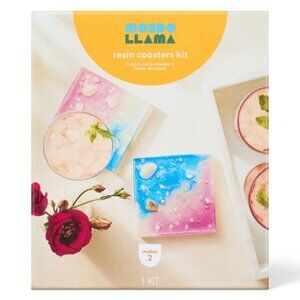 2 Count Shell Resin Coasters Craft Kit